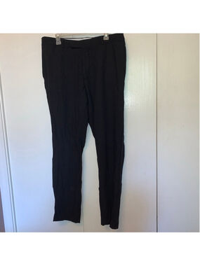 Men's Hugo Boss Rossellini Black Virgin Wool Dress Pants